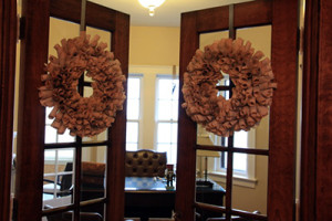 paper wreathes
